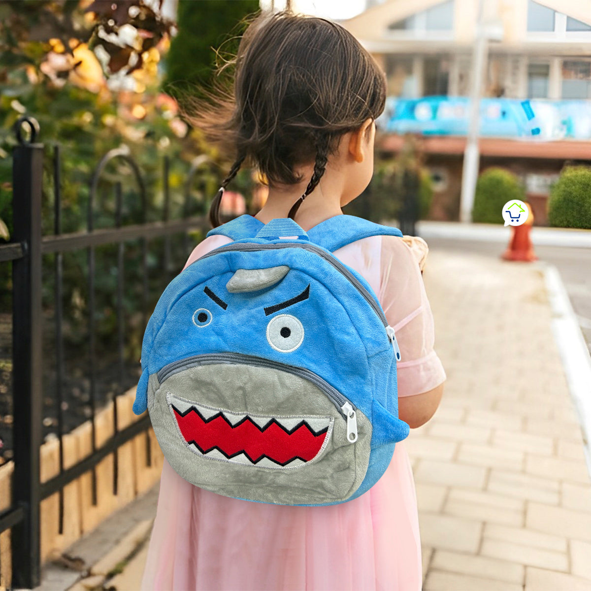 Mochila Infantil De Peluche Con Divertidos Diseños De Morral Bolso Animales G-1064-6
