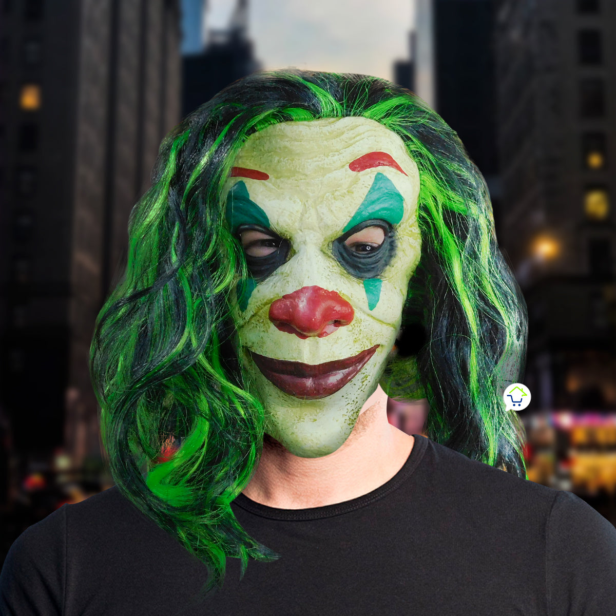 Máscara De Payaso Látex Halloween Disfraz OF-631