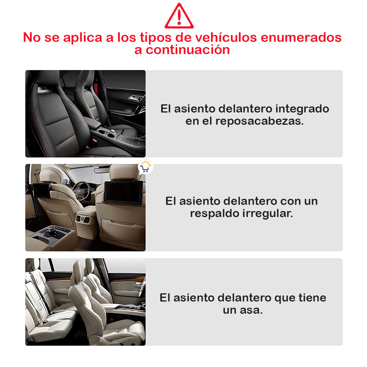 Organizador Asiento Trasero Carro Soporte Para Tablet Coche 312007