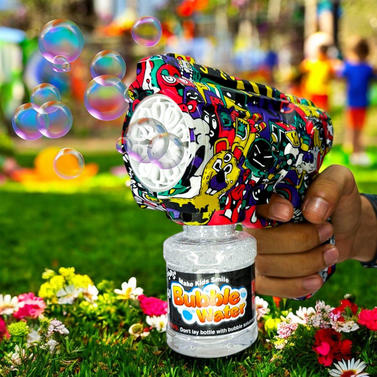 Pistola De Juguete Lanza Burbujas Infantil 8899301