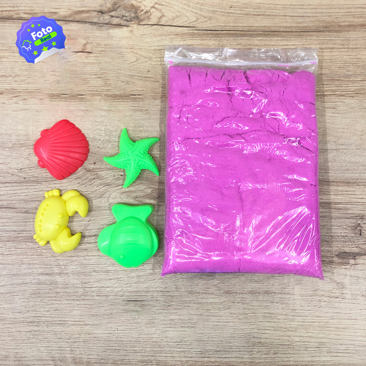 Arena Mágica Moldeable 1300g Relajante Cinética Moldes 1300G