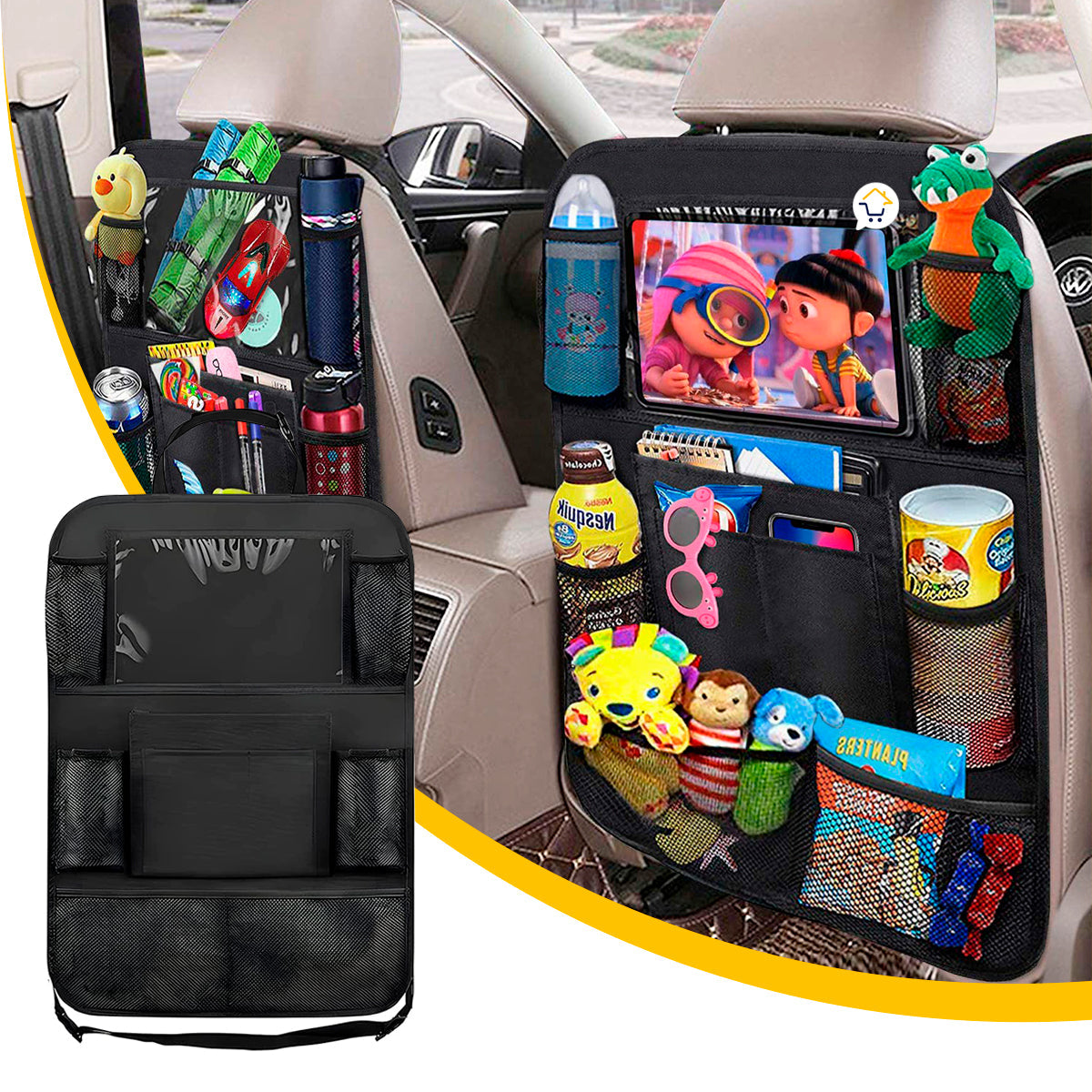 Organizador Asiento Trasero Carro Soporte Para Tablet Coche 312007