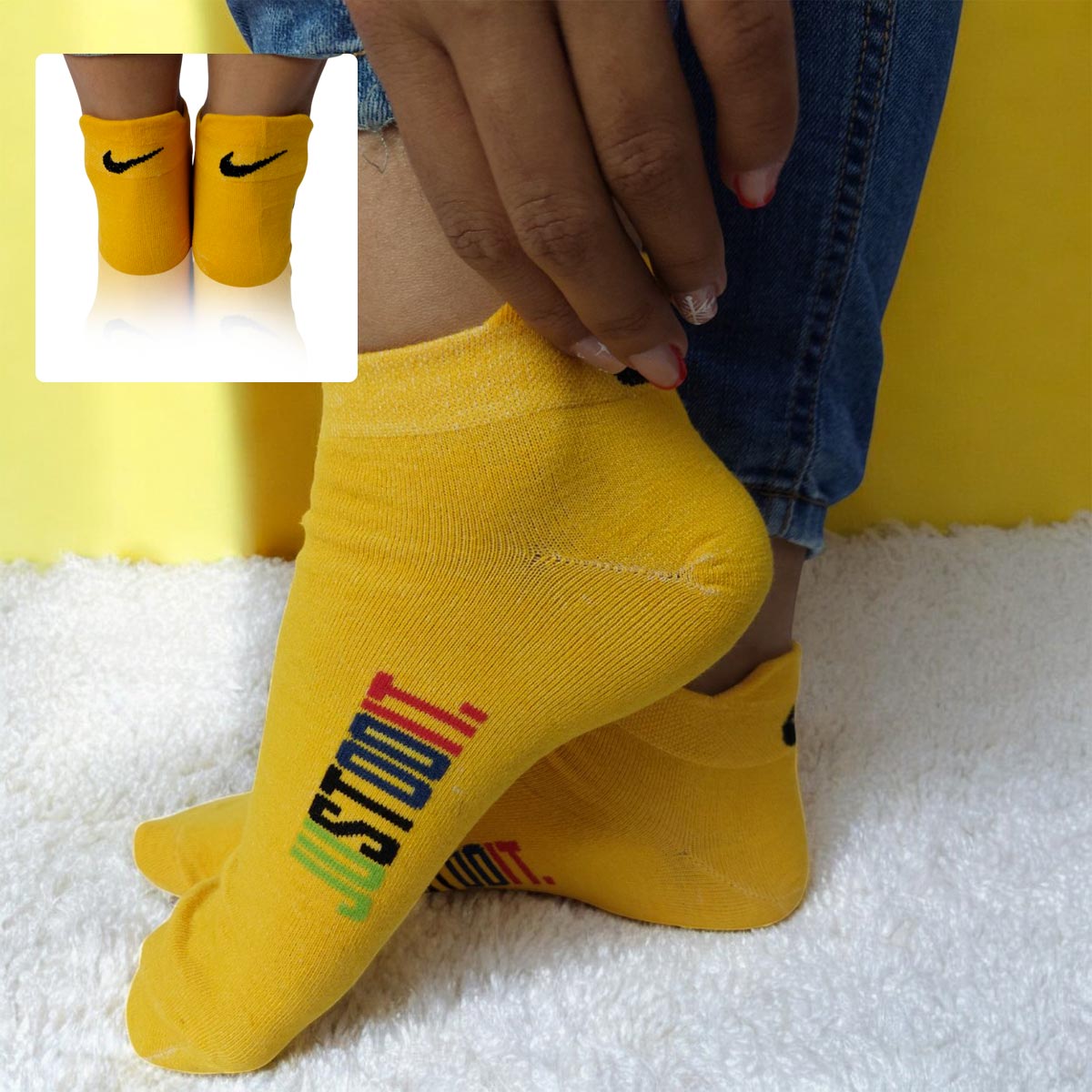 Medias Tobilleras Nike AAA Unisex Adultos x3/x6 MTNK-x3x6