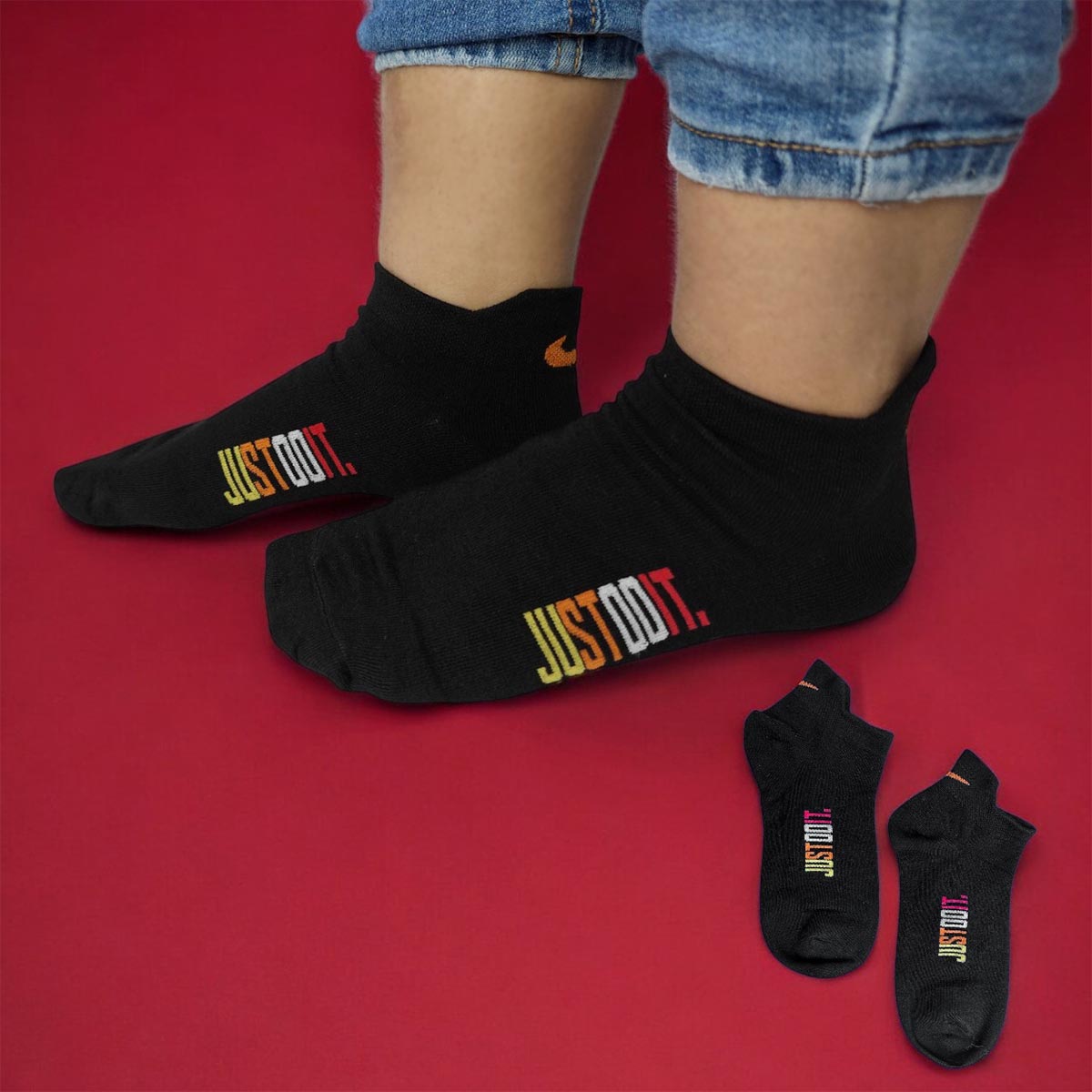Medias Tobilleras Nike AAA Unisex Adultos x3/x6 MTNK-x3x6