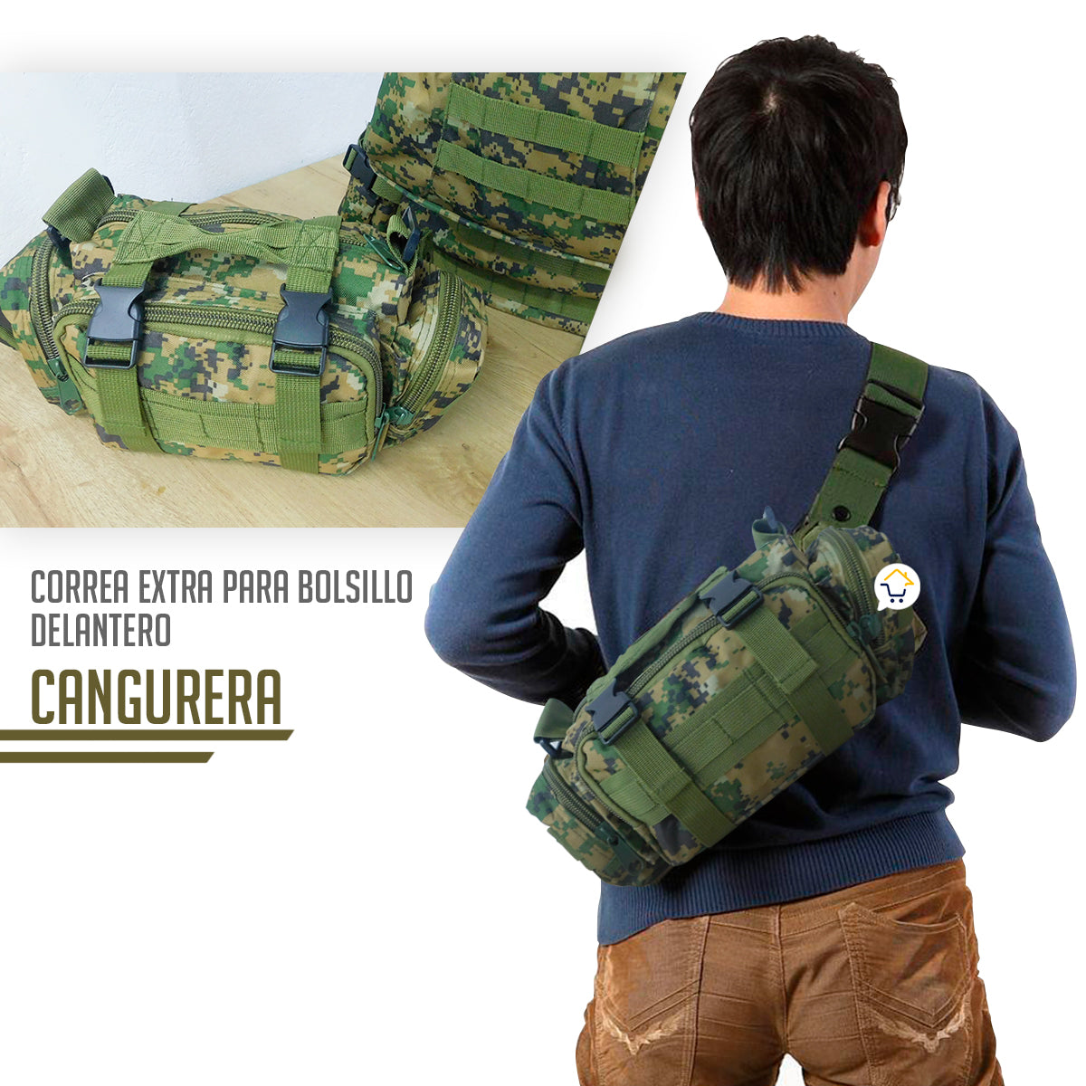 Morral Militar Grande 56 Litros Táctico Asalto Camping MM238