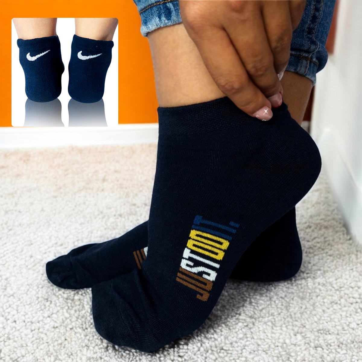 Medias Tobilleras Nike AAA Unisex Adultos x3/x6 MTNK-x3x6
