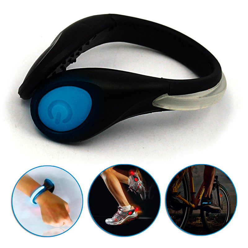 Luz LED Impermeable Clip Para Zapatos Deportes Ciclismo Correr JN201
