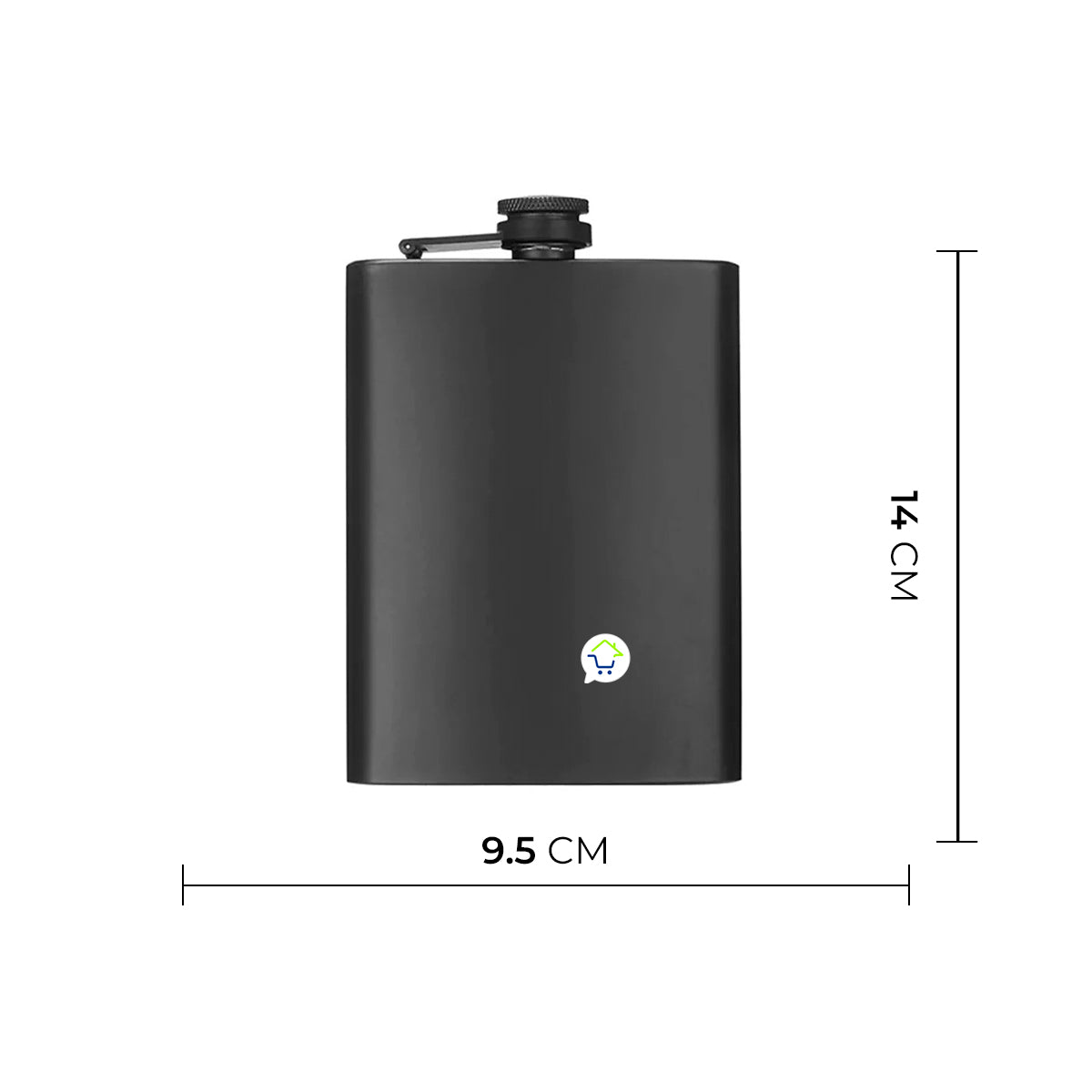 Licorera Whiskera Cantimplora Acero Inoxidable De Bolsillo GT-0