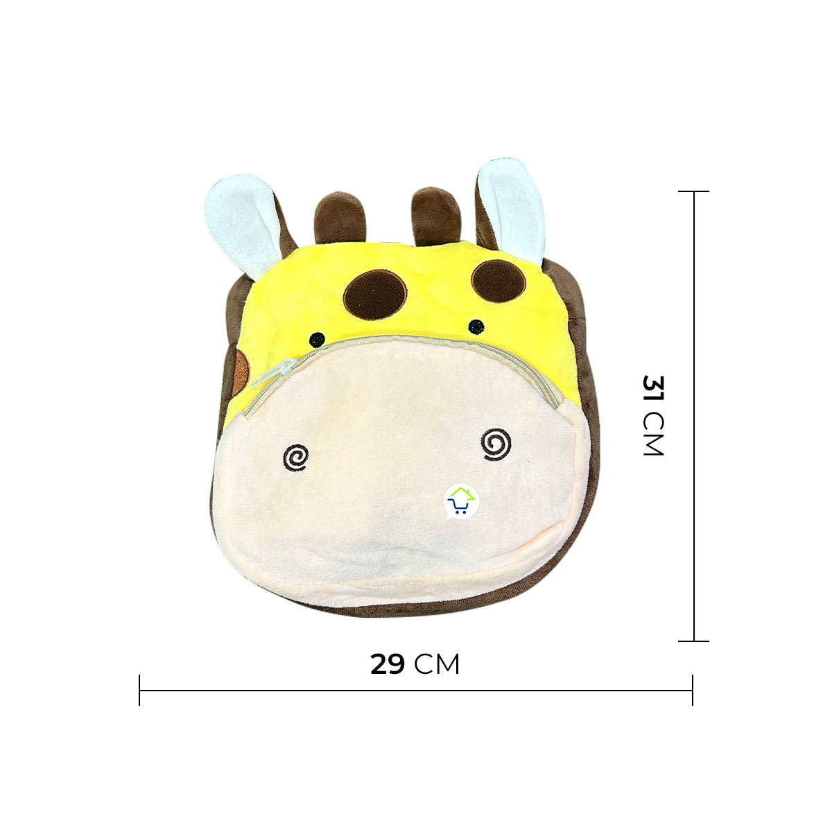 Mochila Infantil De Peluche Con Divertidos Diseños De Morral Bolso Animales G-1064-6