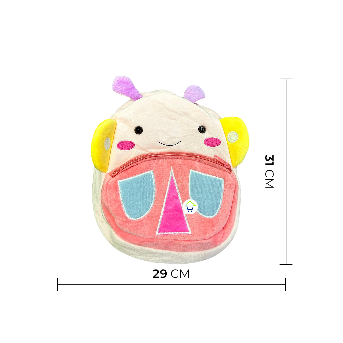 Mochila Infantil De Peluche Con Divertidos Diseños De Morral Bolso Animales G-1064-6