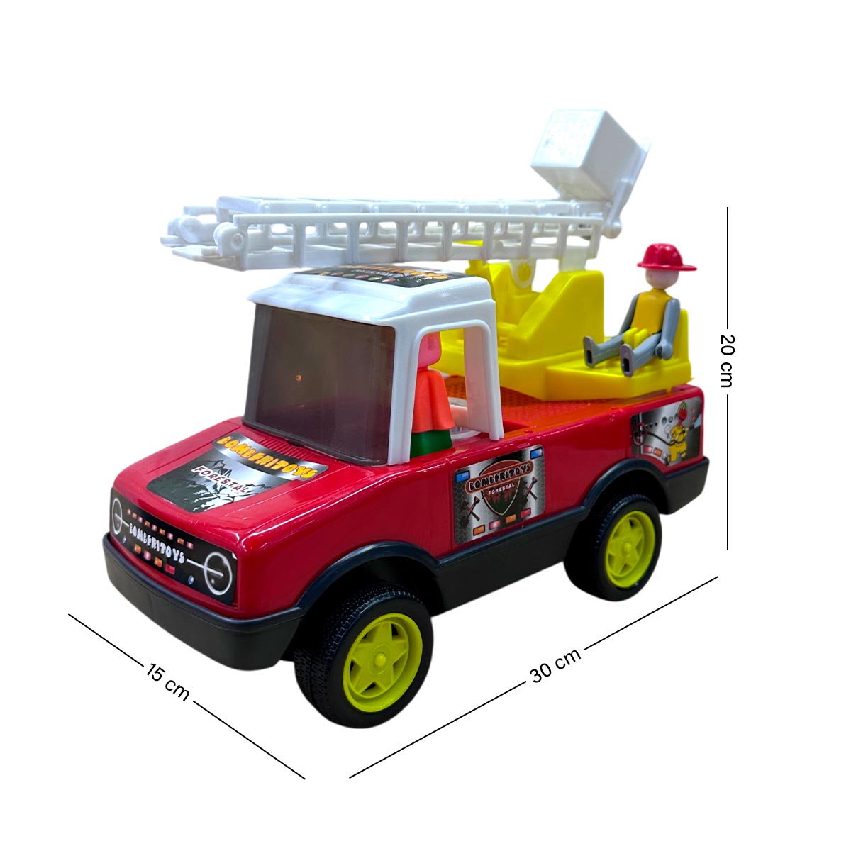 Camión de Bomberos con Sonido Juguete Interactivo para Niños PF642