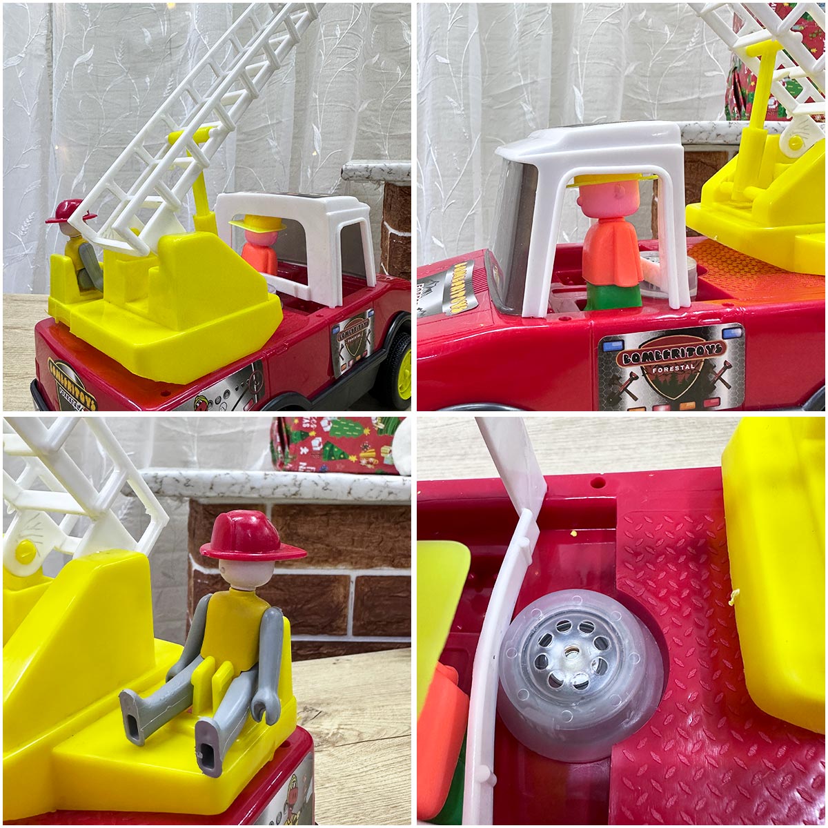 Camión de Bomberos con Sonido Juguete Interactivo para Niños PF642