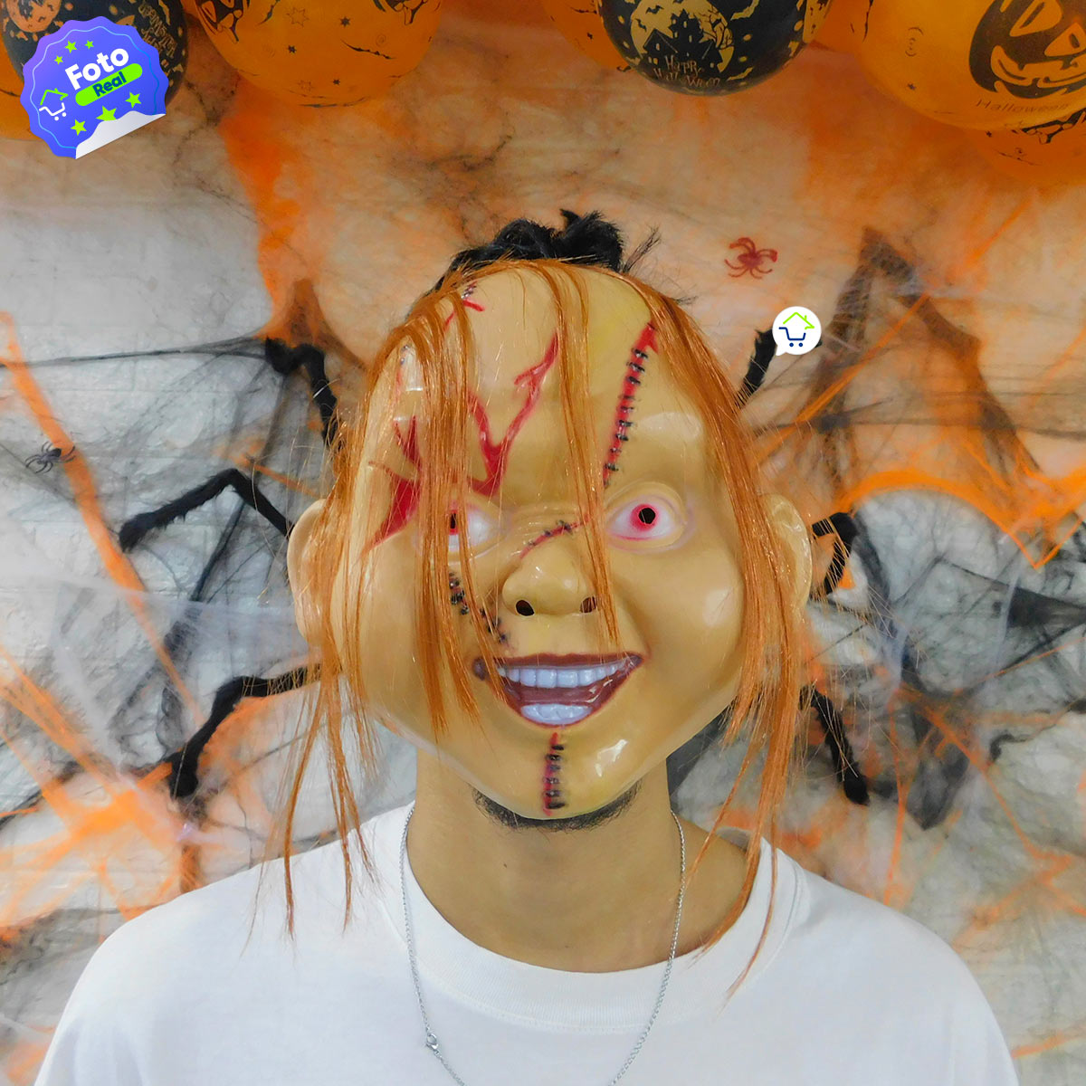 Máscara De Chuky Muñeco Chucky Asesino Halloween Disfraz OF-633