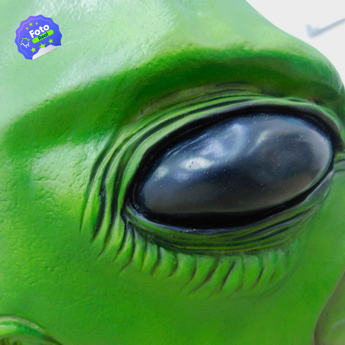 Máscara De Alíen Látex Halloween Disfraz OF-623