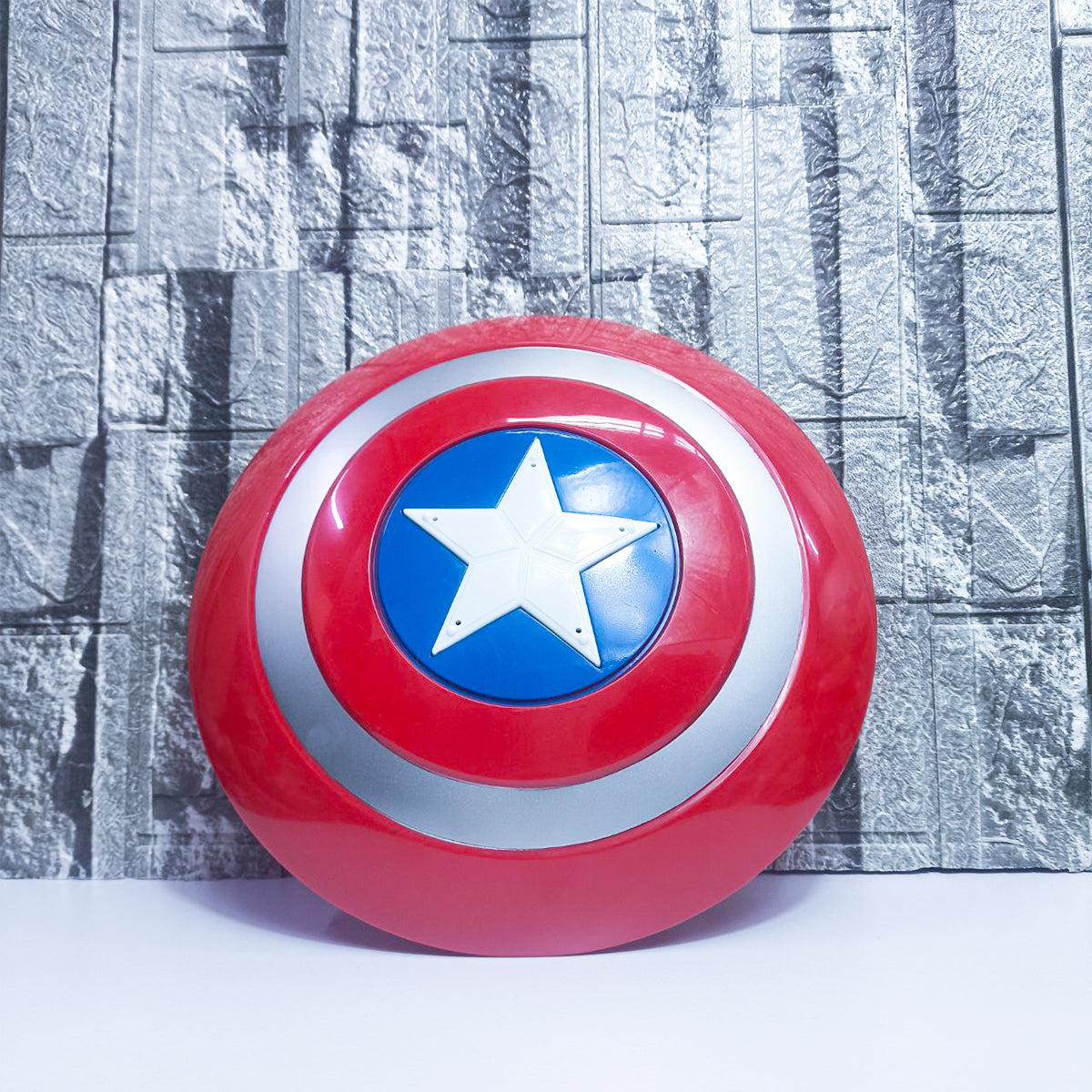 Disfraz Infantil Capitán América Kit Máscara y Escudo Luces HM0115AF-838