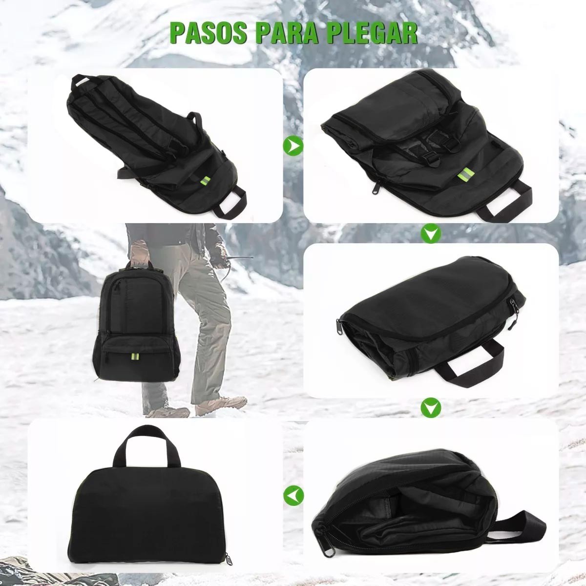 Morral Impermeable Plegable Para Viajar EA-1954