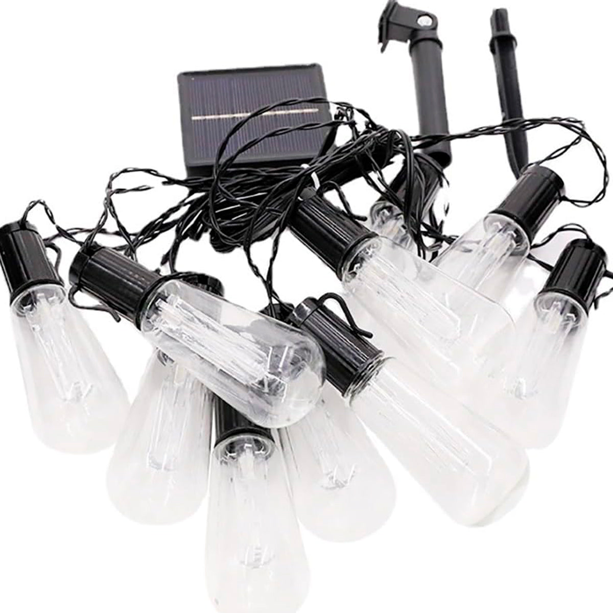 Extensión Luces Solares 5m Bombillos X20 Vintage INFN-13