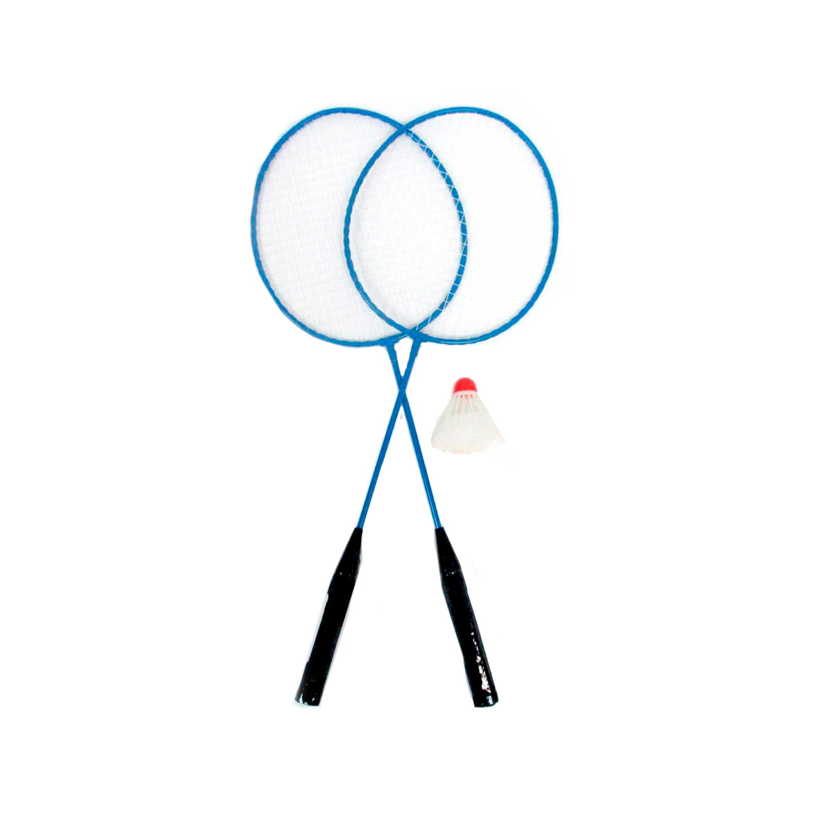 Set de 2 Raquetas Bádminton + Volante Kit Recreativo para Parque y Playa 417-247