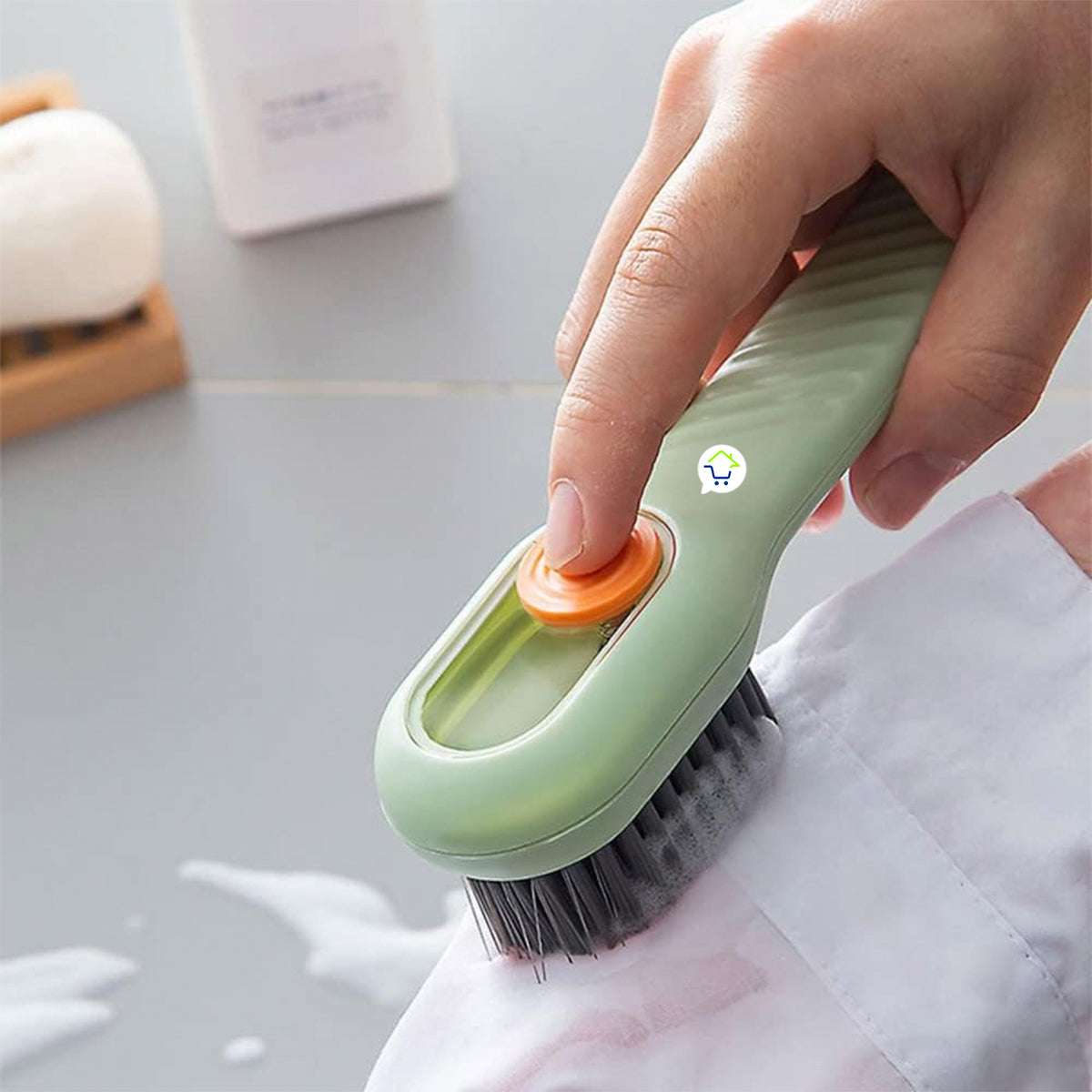 Mini Cepillo Dispensador Jabón CEP02