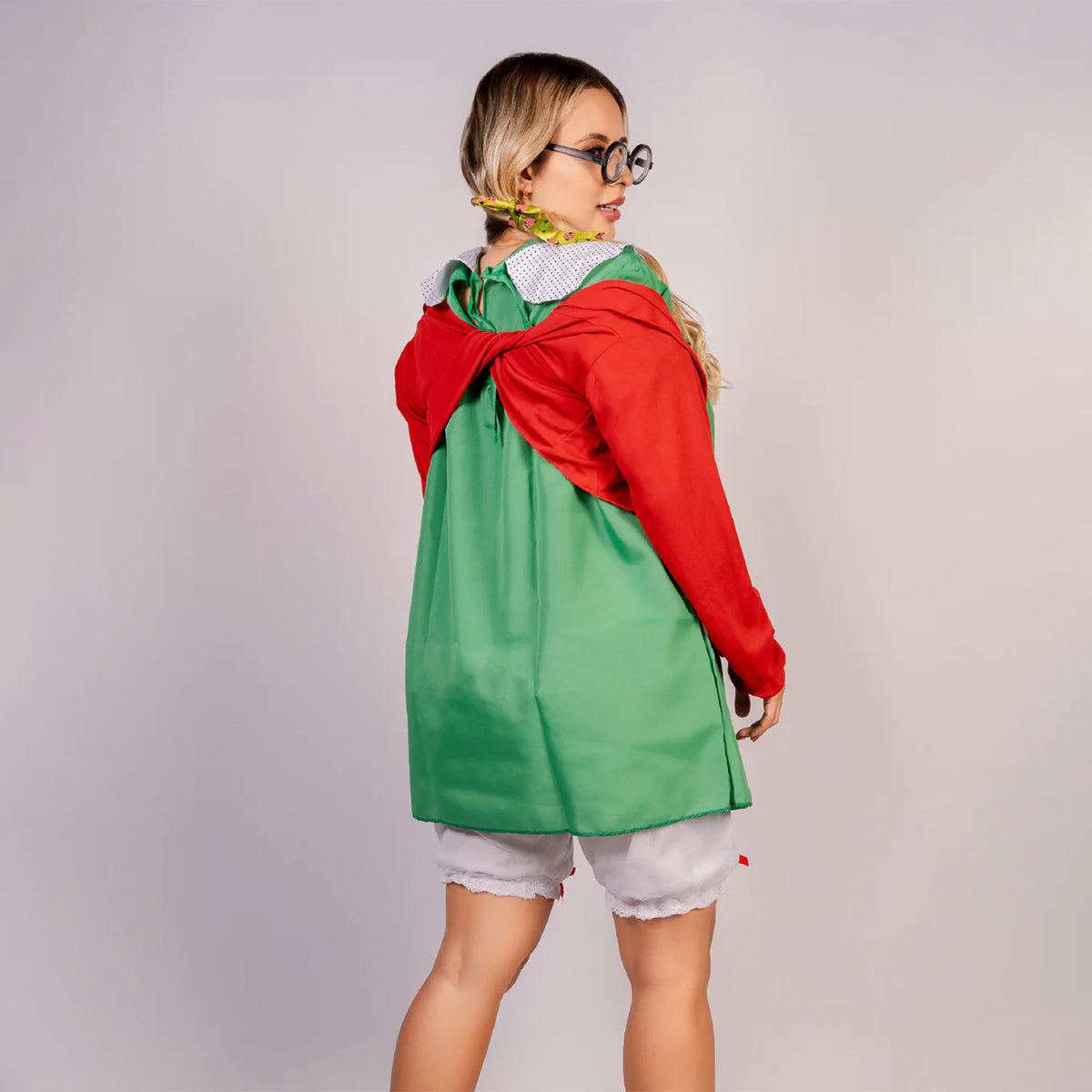 Disfraz De La Chilindrina Para Niña y Adulto Carnaval Halloween DSCHI02