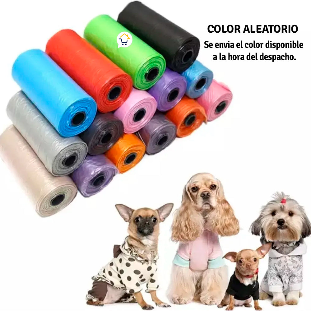 Dispensador De Bolsas Para Perro Con Linterna LED Porta Bolsas 490-215