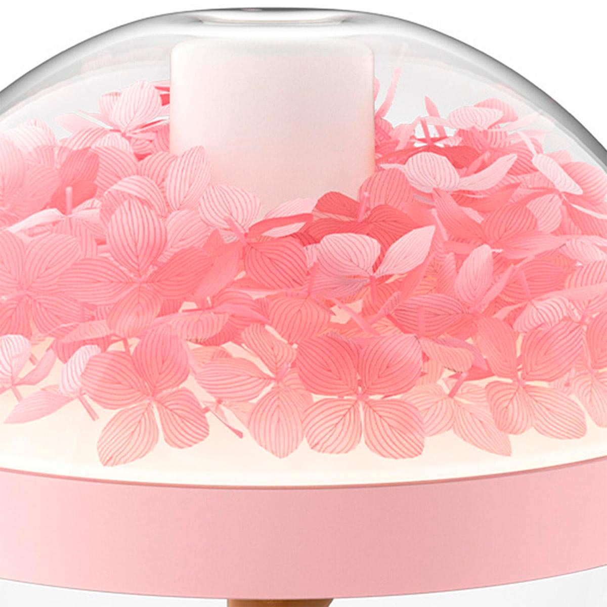 Humidificador Flores LED Ambientador Difusor Aromas Luminoso LLD-J225
