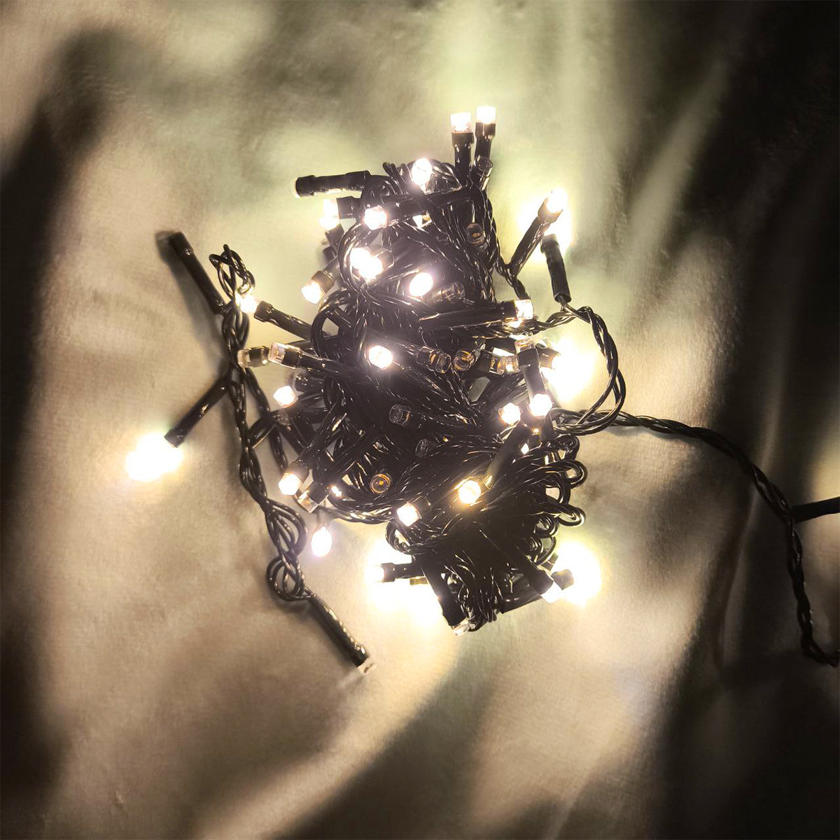 Extensión Luces LED 6 Metros 92 LED Navideñas Guirnalda Cable Verde 1414-GE100L