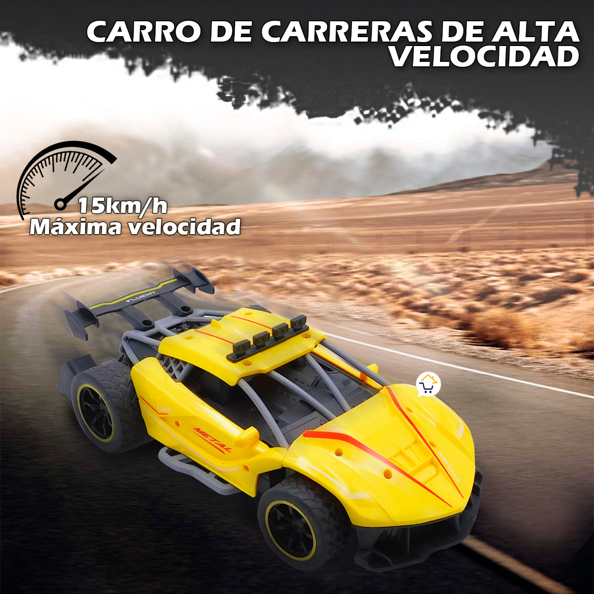 Carros de control discount remoto de alta velocidad