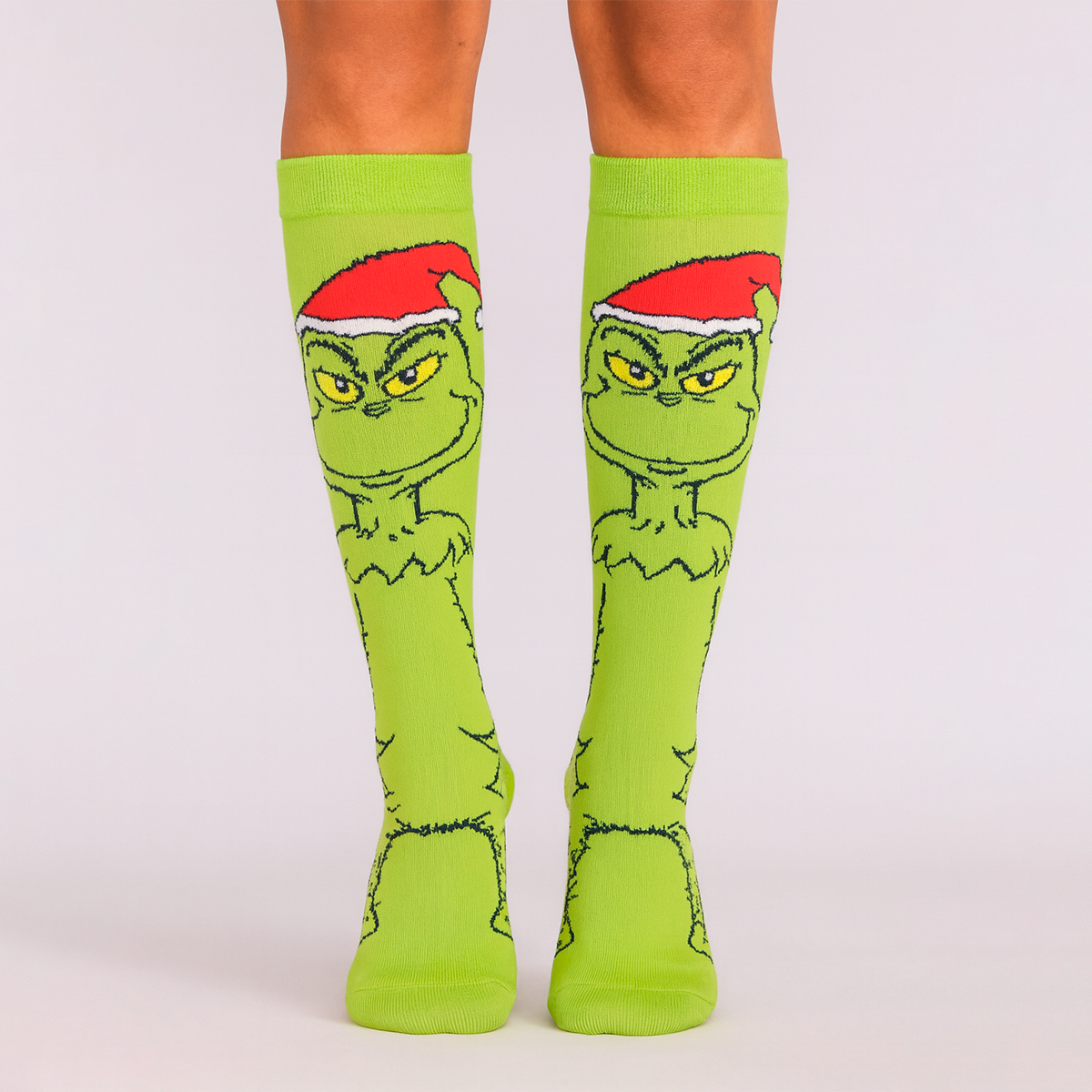 Medias Navideñas Largas Unisex Personajes Árboles Grinch MNN01