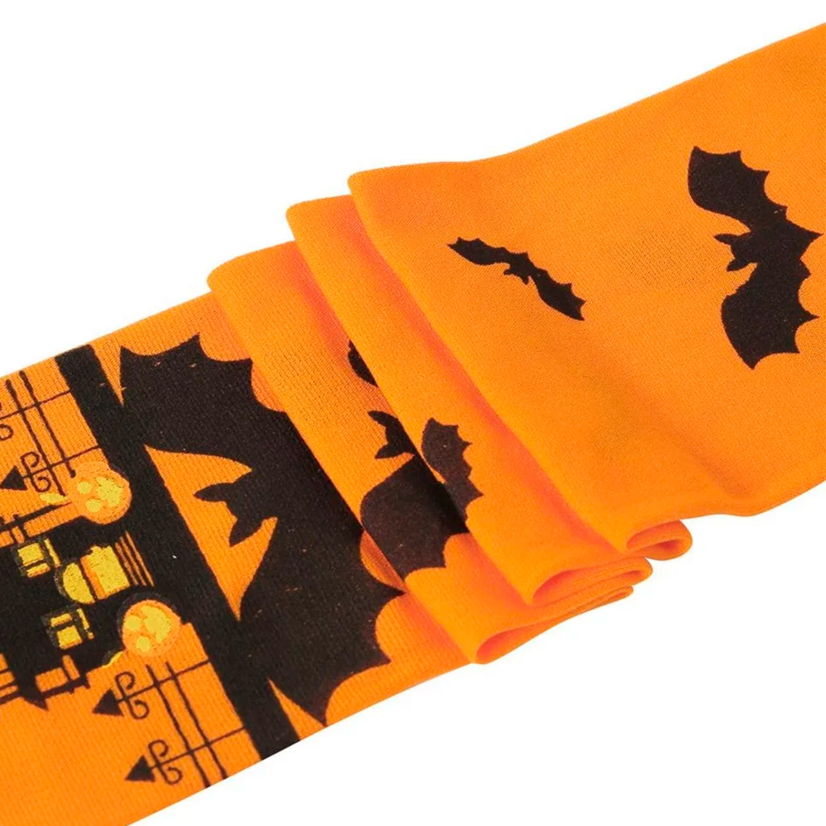 Medias Altas Halloween X3 Bucaneras Estampadas para Disfraz y Fiesta KL-A34