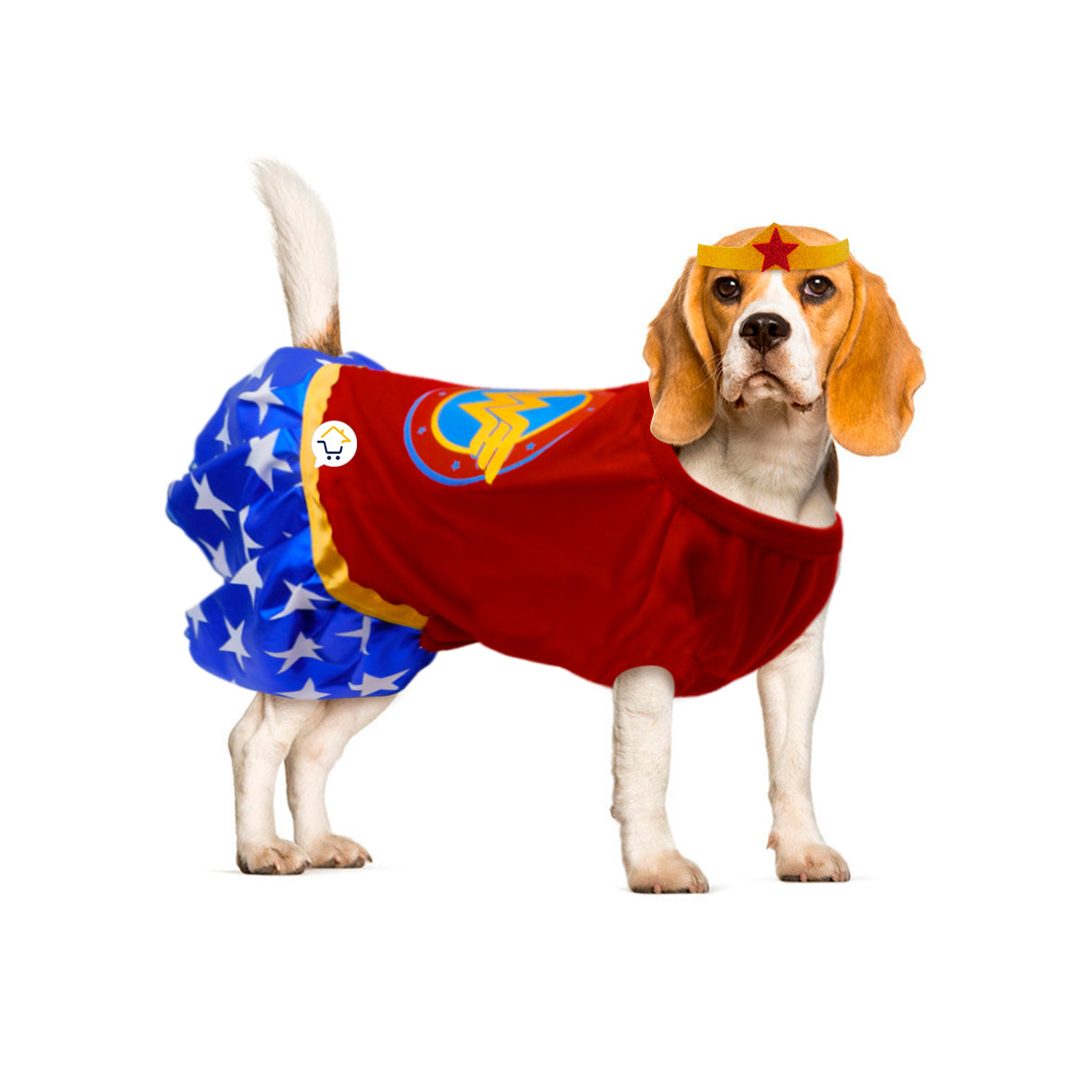 Disfraz Para Mascotas De Superhéroe Halloween Perro Gato GY003MMA