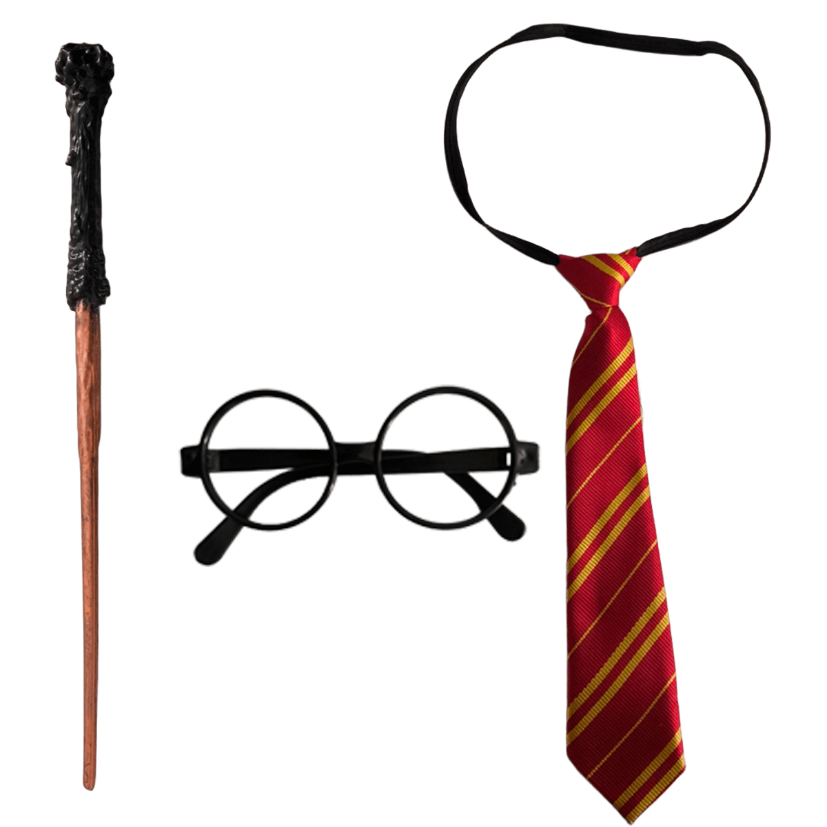 Kit Mago Escolar Harry Potter Corbata Halloween Hechicero OF-02524