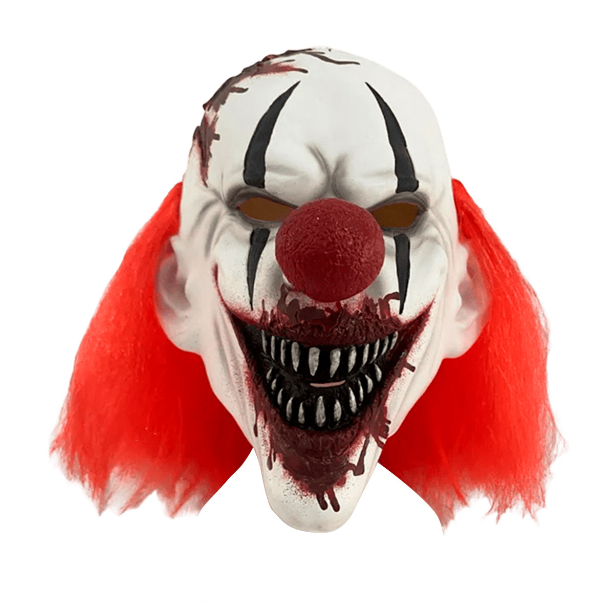 Máscara Payaso Asesino Terror Realista Halloween MA-134