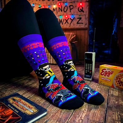 Medias Stranger Things Unisex Estilo Retro Series MSTRT01