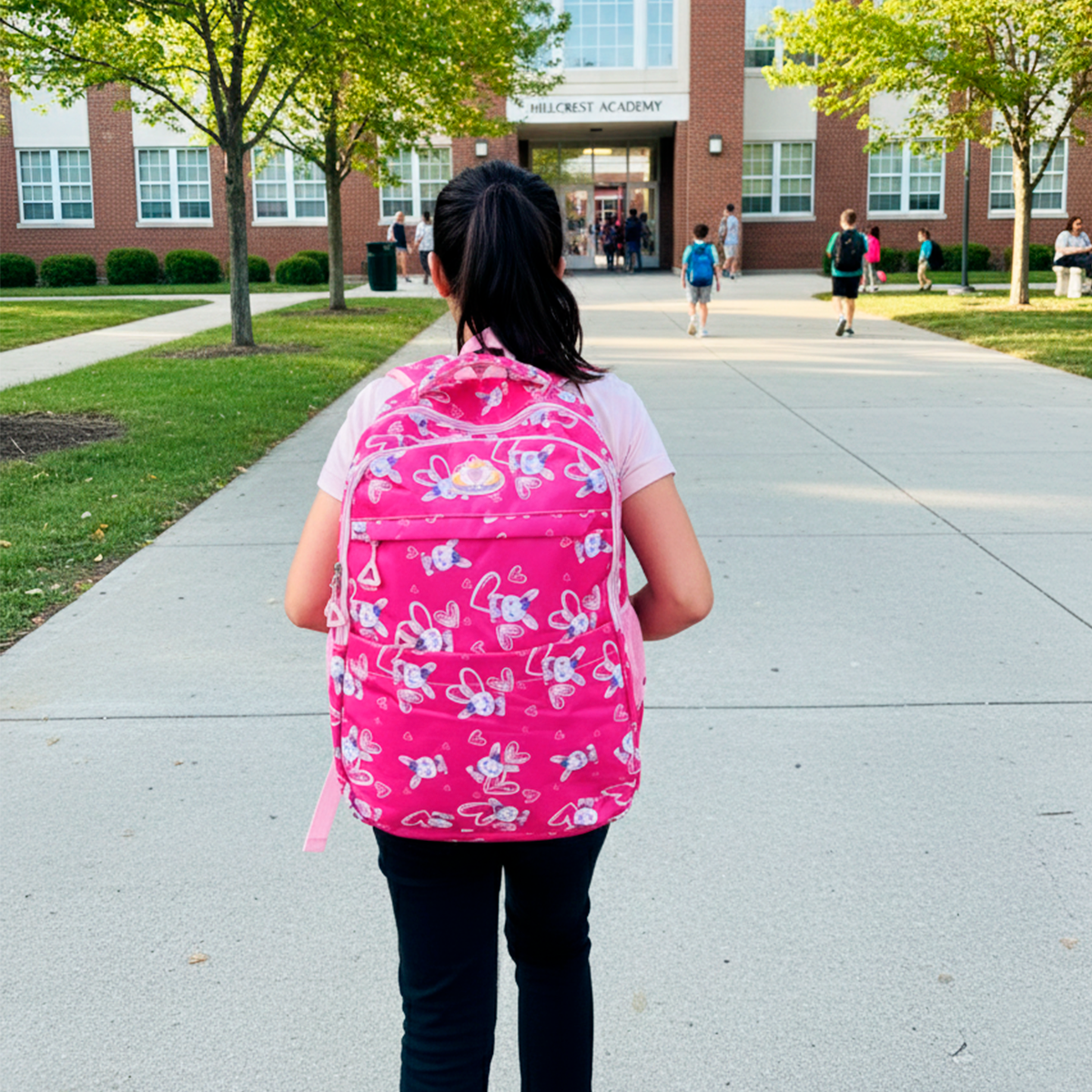 Morral Escolar Conejitos Mochila Infantil Bolso MANA-0053