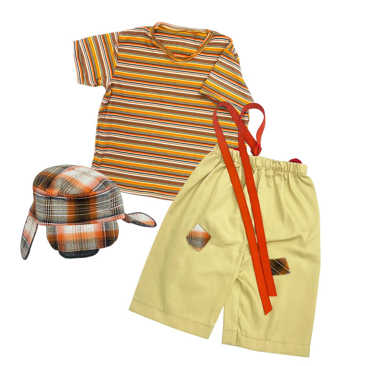 Disfraz El Chavo Del 8 Para Niño y Adulto Carnaval Halloween DSCHV01