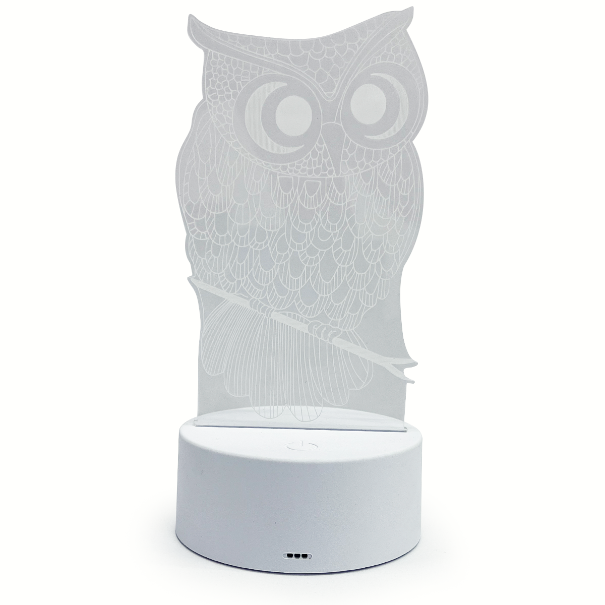 Lámpara LED 3D USB para Escritorio Luz Decorativa y Funcional LAMP3D