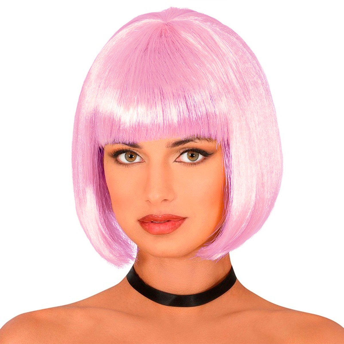 Peluca Corta Con Flequillo Fiesta Halloween Disfraces KL1027-40