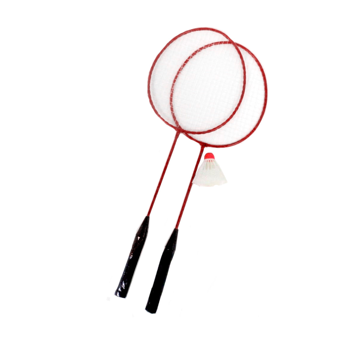 Set de 2 Raquetas Bádminton + Volante Kit Recreativo para Parque y Playa 417-247