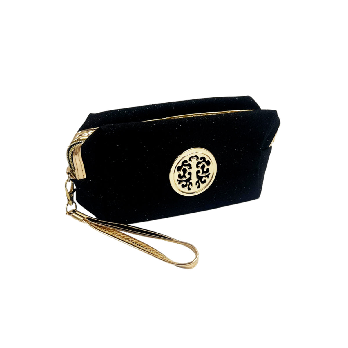 Cosmetiquera Escarchada Organizador De Maquillaje Cartuchera Portátil Neceser Kawaii Mirella 986-16