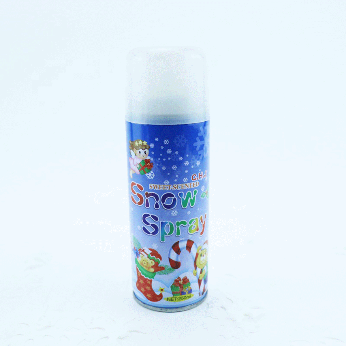 Nieve Artificial Spray X2 Decora Vidrio Navidad Vitrinas JL250SSX2