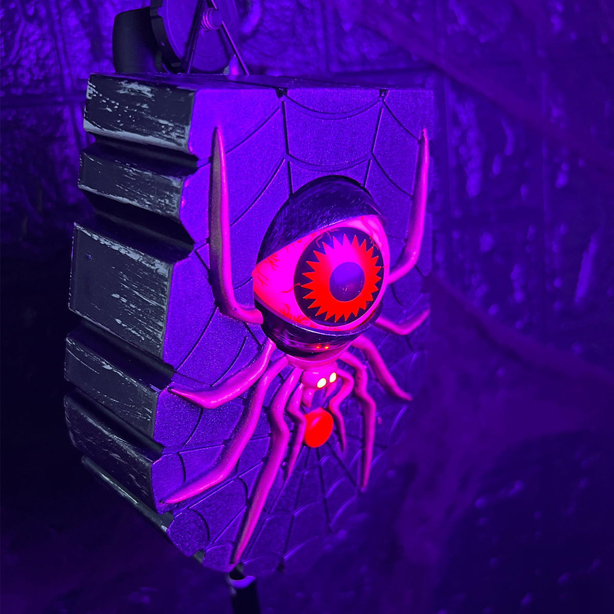 Timbre De Puerta Halloween Ojo Animado Con Sonido Espeluznante QG1899-3