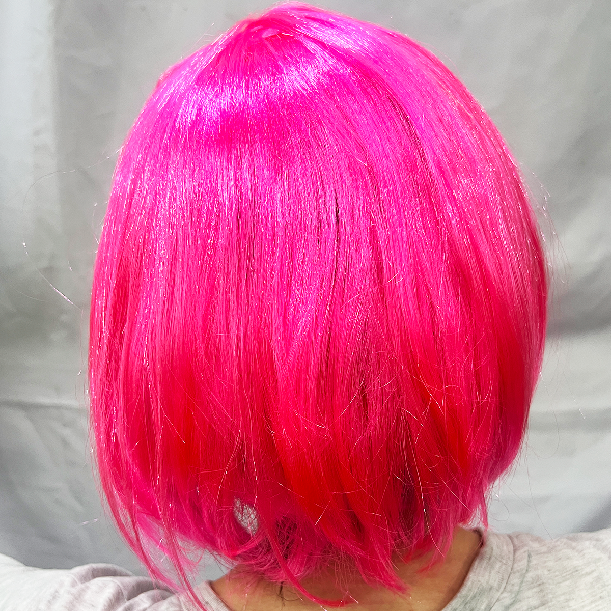 Peluca Corta Con Flequillo Fiesta Halloween Disfraces KL1027-40