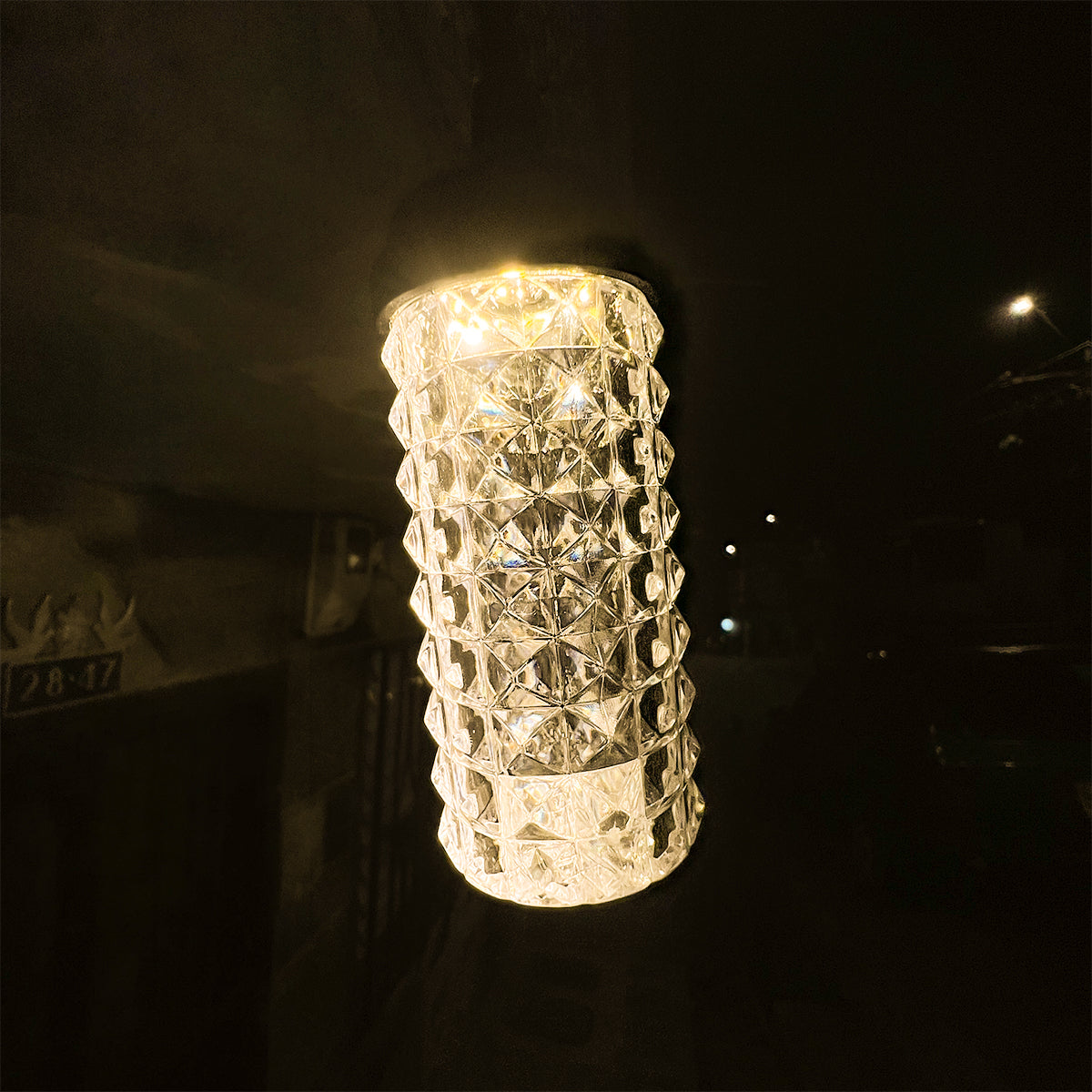 Guirnalda LED 5M con 10 Bombillos Tubo Cálidos para Exteriores S3993