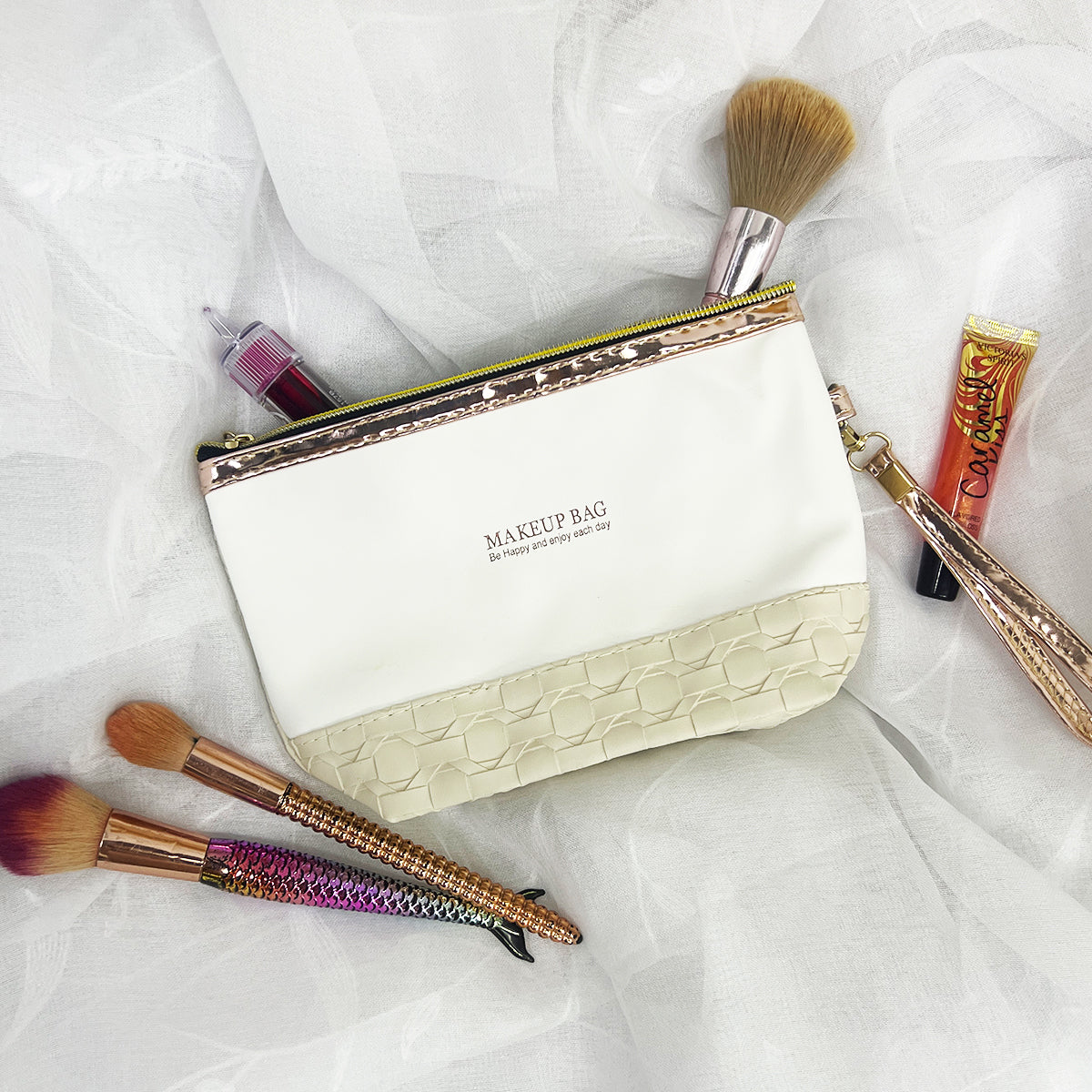 Bolso Organizador De Maquillaje Portátil Neceser Ideal para Viajes 986-11