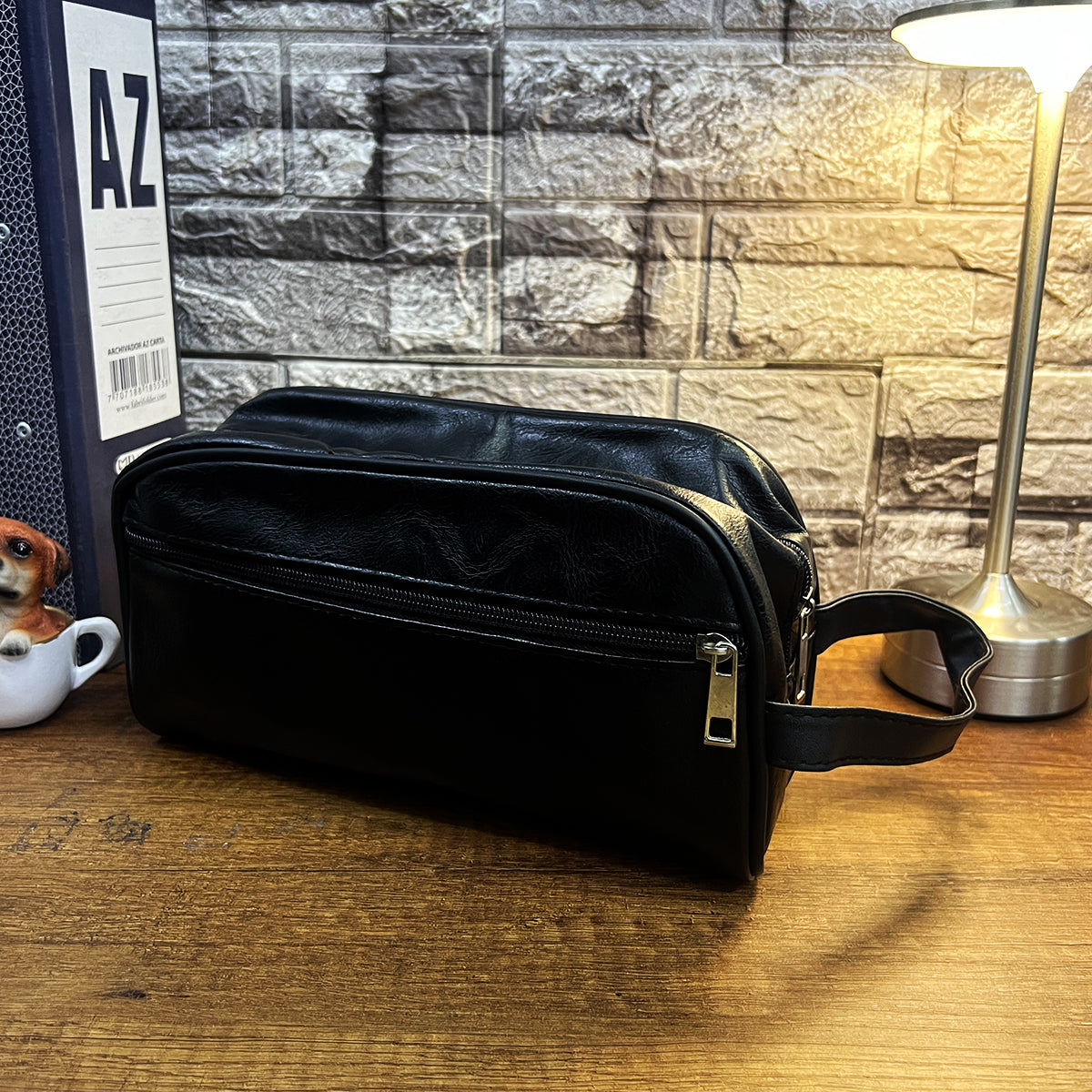 Neceser Masculino Bolso para Aseo Personal Viaje Elegante y Resistente 986-20