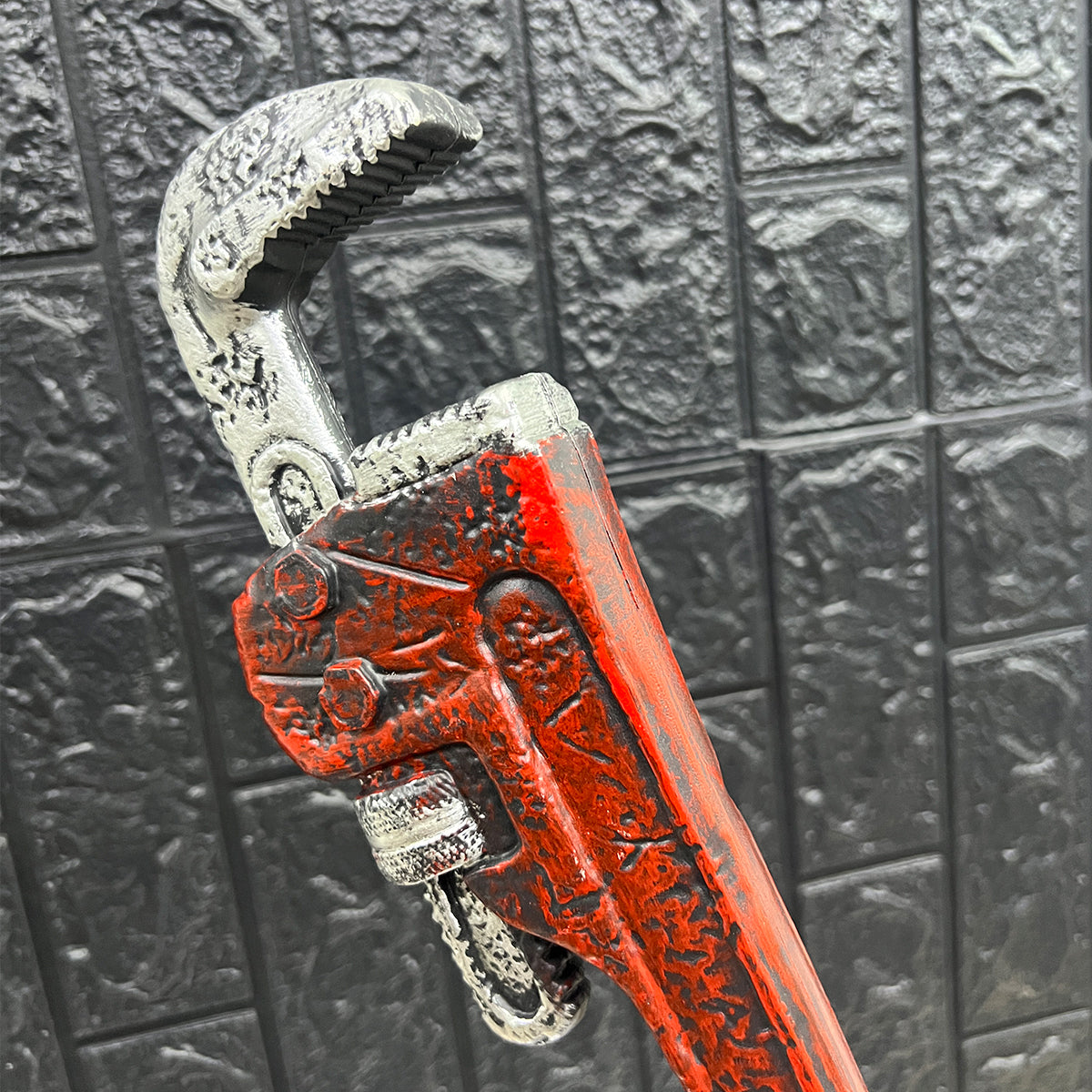 Llave Inglesa Sangrienta Accesorio De Disfraz Halloween Cosplay 5637F