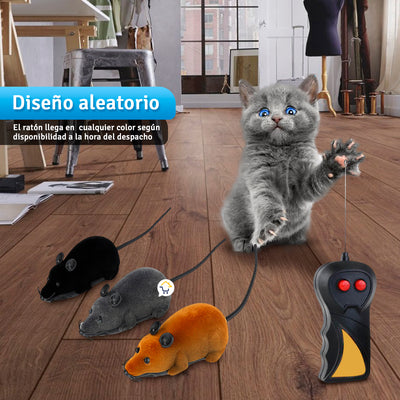 Juguete Ratón Control Remoto Gatos Mascotas 22022