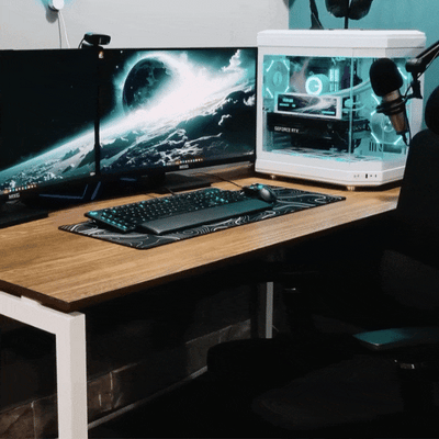 Lámpara Ambiental LED RGB Táctil Recargable Decorativa para Mesa y Habitación TL13