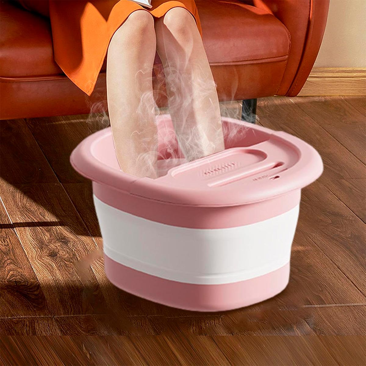 Lavapies Plegable y Masajes Cubeta Spa para Pies en Casa BLP01